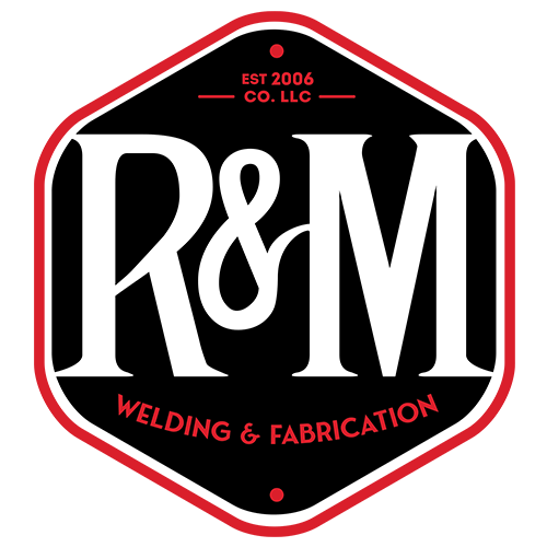 R&M Welding & Fabrication logo in black